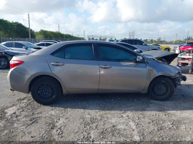 2T1BURHE5EC055624 Toyota COROLLA LE
