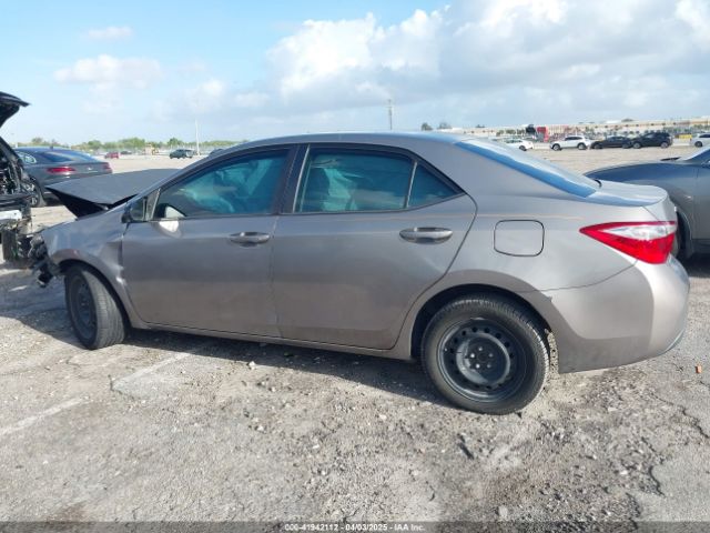 2T1BURHE5EC055624 Toyota COROLLA LE