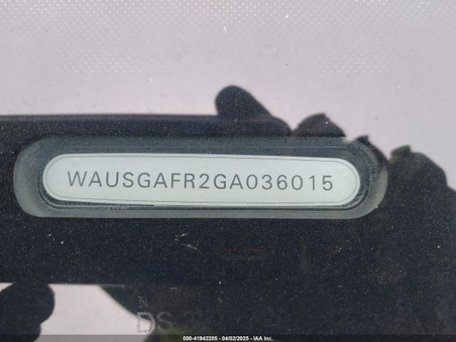 WAUSGAFR2GA036015 Audi A5 2.0t Premium