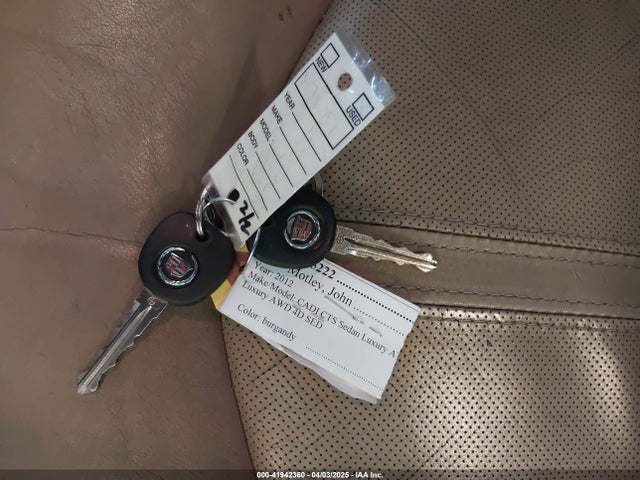 2012 CADILLAC CTS 1G6DG5E5XC0122855 Photo 10