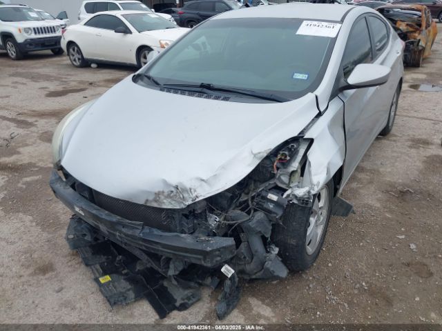 5NPDH4AE3EH494618 Hyundai ELANTRA SE
