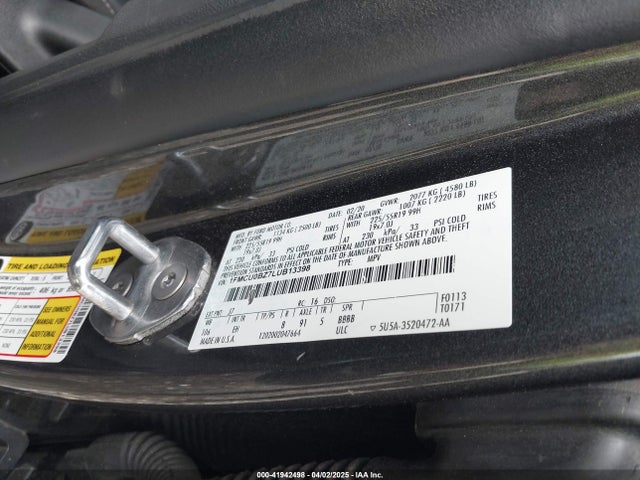 1FMCU0BZ7LUB13398 Ford Escape Se Sport Hybrid