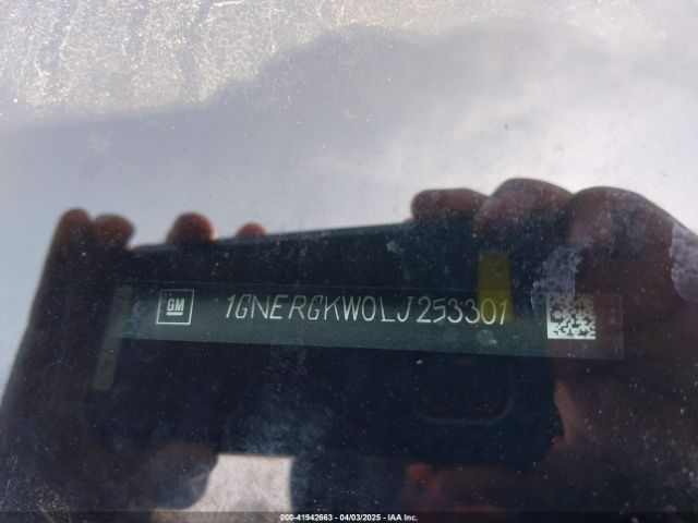 1GNERGKW0LJ253301 Chevrolet Traverse Fwd Lt Cloth