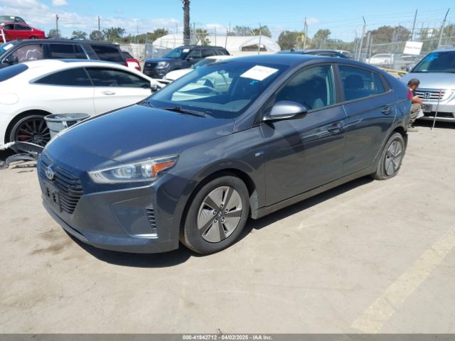KMHC65LC4KU162428 Hyundai Ioniq Hybrid Blue