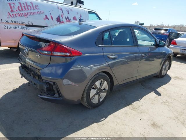 KMHC65LC4KU162428 Hyundai Ioniq Hybrid Blue