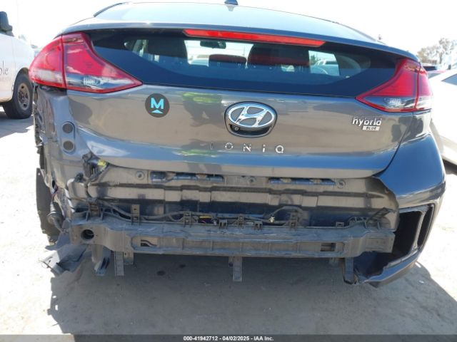 KMHC65LC4KU162428 Hyundai Ioniq Hybrid Blue