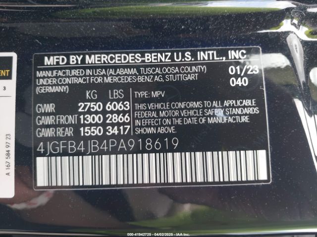 2023 MERCEDES-BENZ GLE 350 4JGFB4JB4PA918619 Photo 8