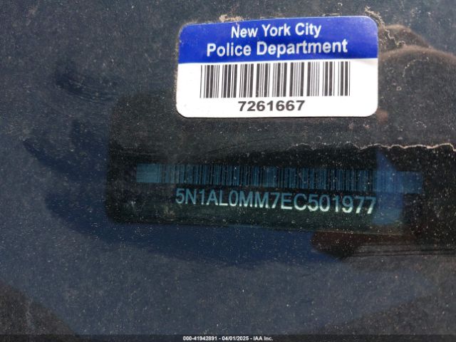 5N1AL0MM7EC501977 Infiniti QX60