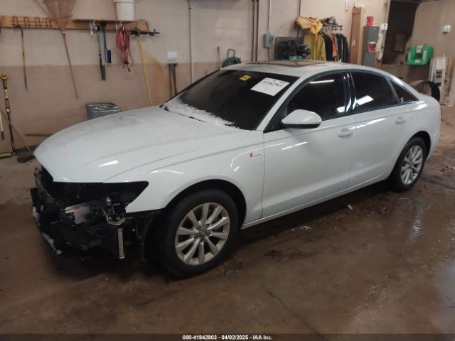 2012 AUDI A6 WAUFGAFC9CN046590 Photo 1