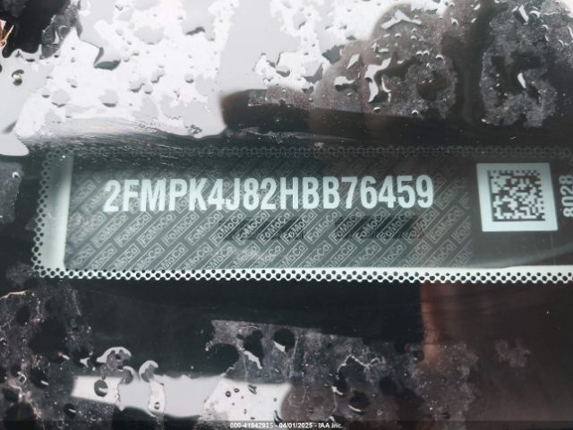 2FMPK4J82HBB76459 Ford EDGE SEL