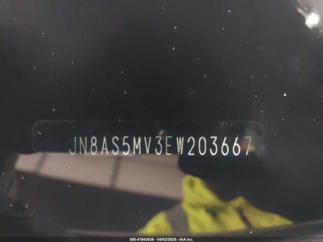 JN8AS5MV3EW203667 Nissan Rogue Select S