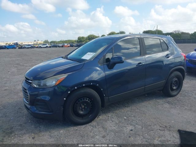 3GNCJKSB4JL377396 Chevrolet TRAX LS
