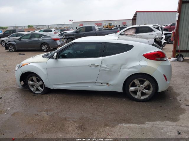 KMHTC6AD0EU194145 Hyundai Veloster Base W/black