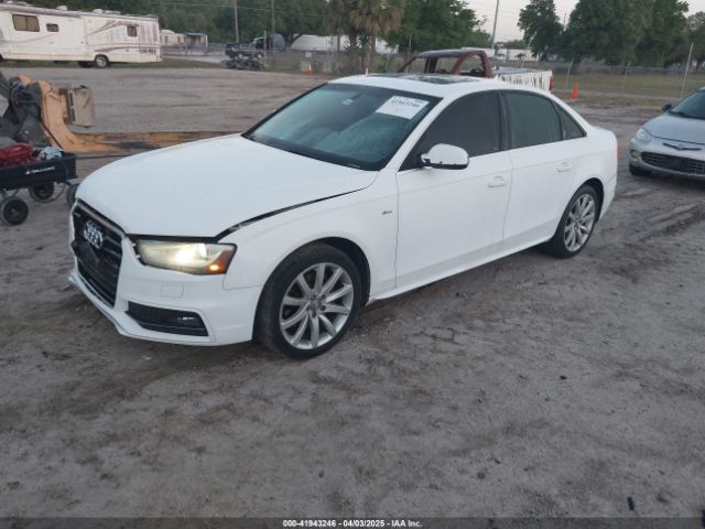 2014 AUDI A4 WAUAFAFL3EN016890 Photo 1