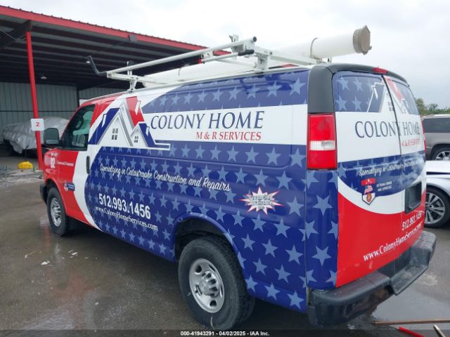 1GCWGAFP6M1200316 Chevrolet Express Cargo Rwd 2500 Regular Wheelbase Wt