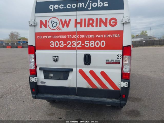 3C6TRVBGXKE557171 RAM Promaster 1500 High Roof 136 Wb