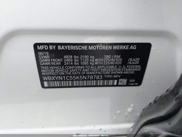WBXYN1C55K5N78783 BMW X2 M35i