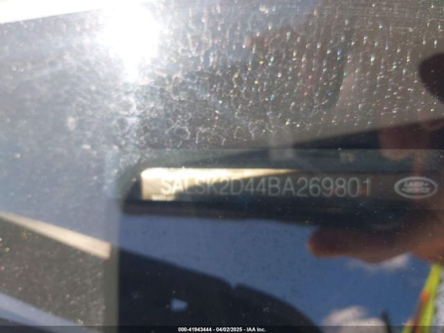 2011 LAND ROVER RANGE ROVER SPORT SALSK2D44BA269801 Photo 8