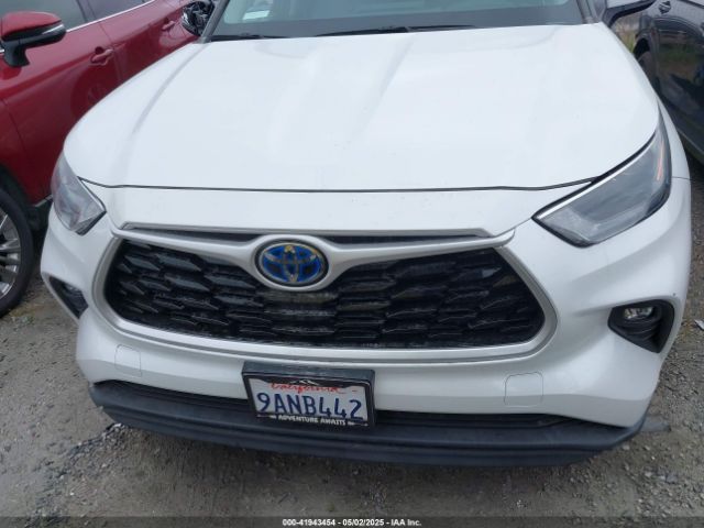 5TDHARAH7NS514120 Toyota Highlander Hybrid Xle