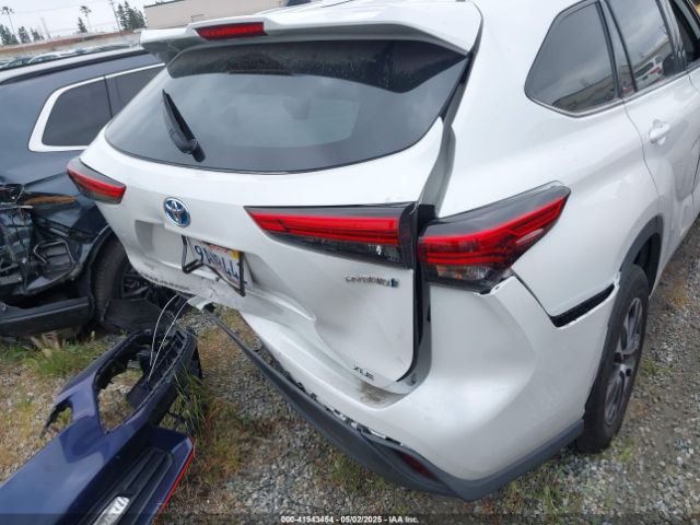5TDHARAH7NS514120 Toyota Highlander Hybrid Xle
