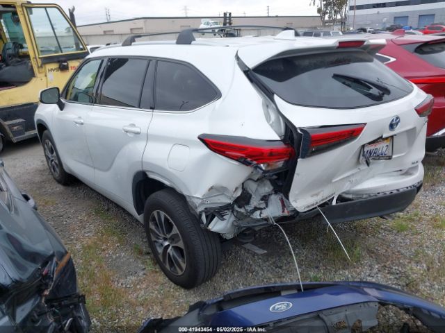 5TDHARAH7NS514120 Toyota Highlander Hybrid Xle