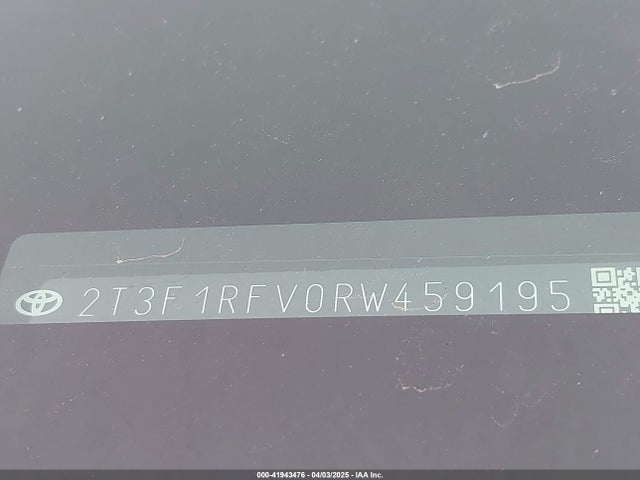 Toyota RAV4 LE 2024 2T3F1RFV0RW459195 Image 9