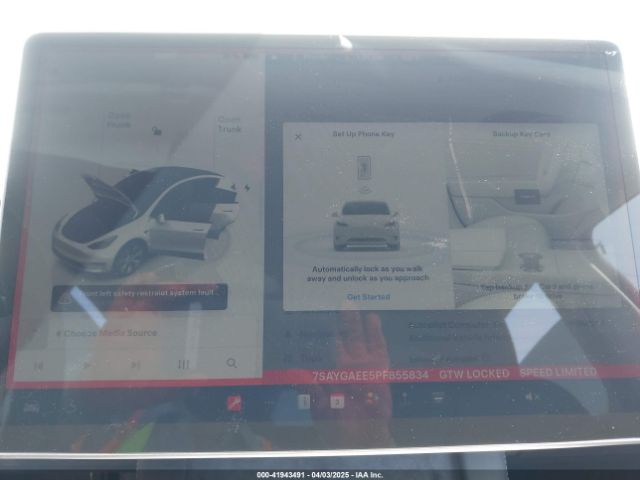 7SAYGAEE5PF855834 Tesla Model Y Awd/long Range Dual Motor All-wheel Drive