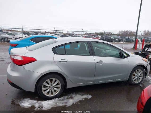 KNAFX4A61E5243369 KIA FORTE LX