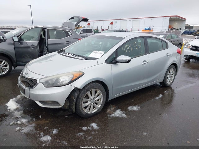 KNAFX4A61E5243369 KIA FORTE LX