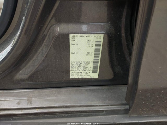 1N4AL3AP5EN256143 Nissan Altima 2.5 S
