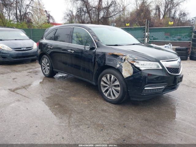 2015 ACURA MDX 5FRYD4H48FB011004 Photo 0