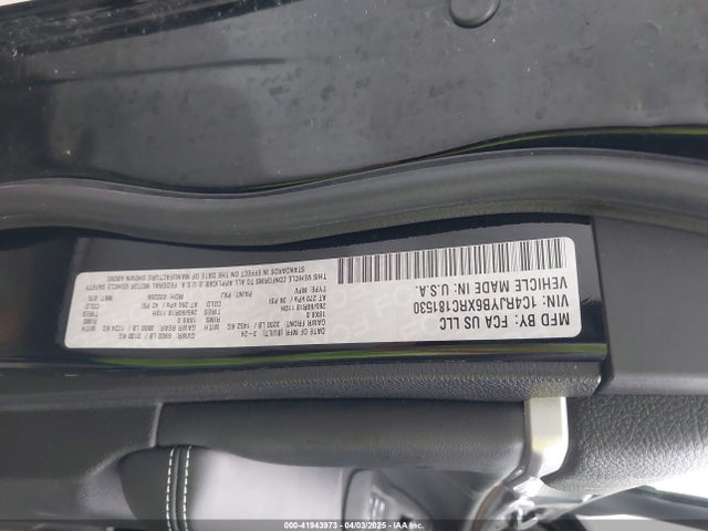 1C4RJYB6XRC181530 Jeep Grand Cherokee 4xe
