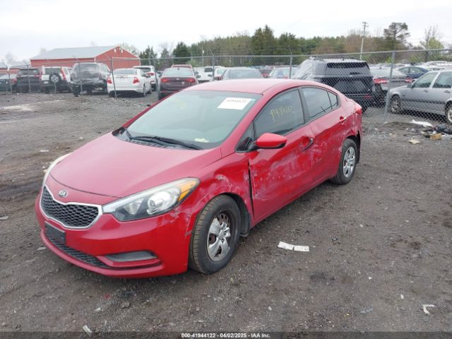 KNAFK4A61G5493891 KIA FORTE LX