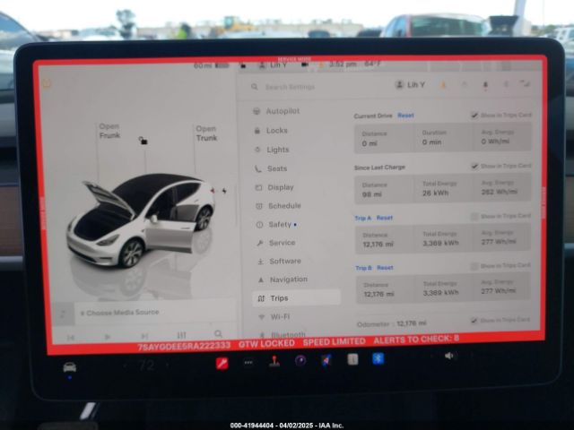 7SAYGDEE5RA222333 Tesla Model Y Long Range Dual Motor All-wheel Drive