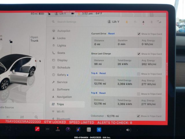 7SAYGDEE5RA222333 Tesla Model Y Long Range Dual Motor All-wheel Drive