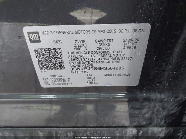 Chevrolet Blazer Awd 3lt 2021 3GNKBJRS6MS564285 Image 9