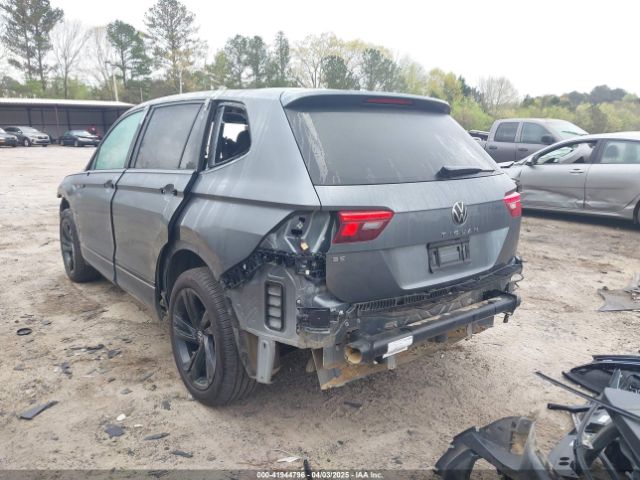 3VVCB7AX7PM139112 Volkswagen Tiguan 2.0t Se R-line Black