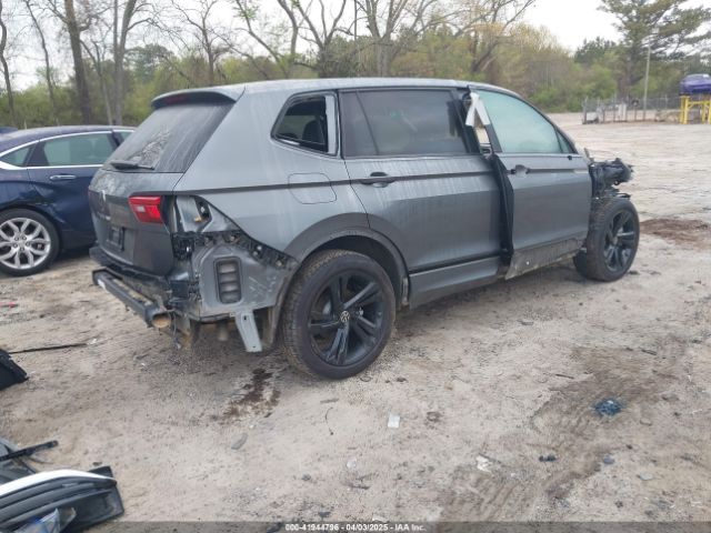 3VVCB7AX7PM139112 Volkswagen Tiguan 2.0t Se R-line Black