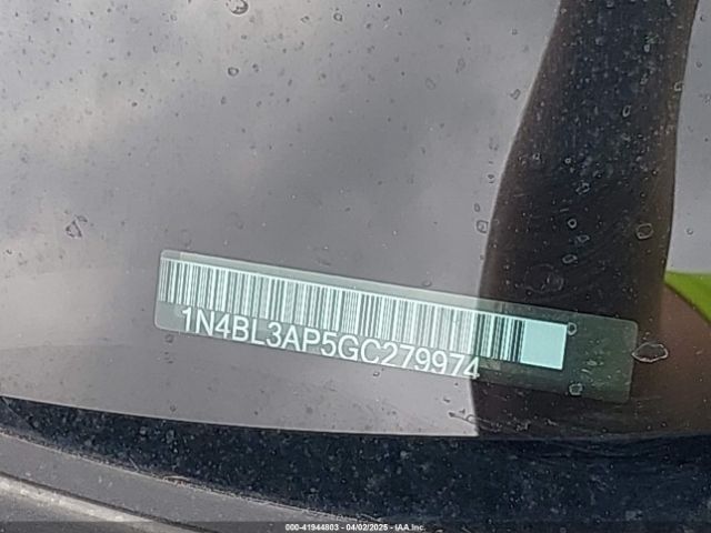 1N4BL3AP5GC279974 Nissan Altima 3.5 Sl