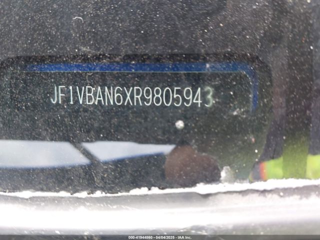JF1VBAN6XR9805943 Subaru Wrx Limited
