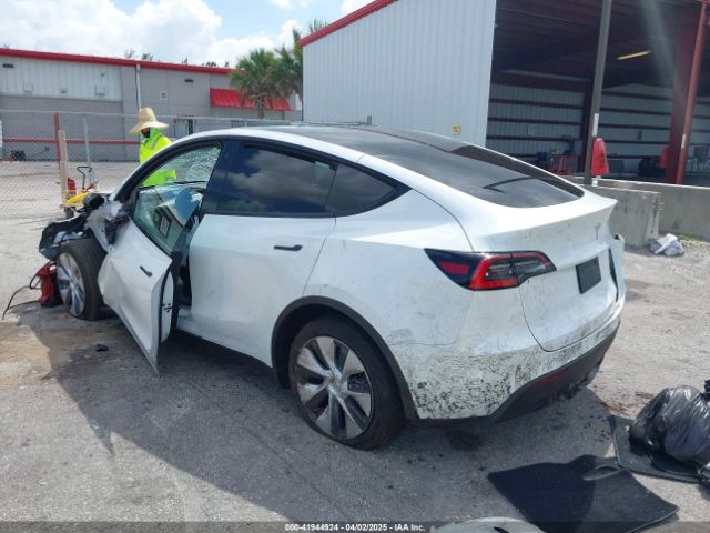 2021 TESLA MODEL Y 5YJYGDEE7MF077708 Photo 2