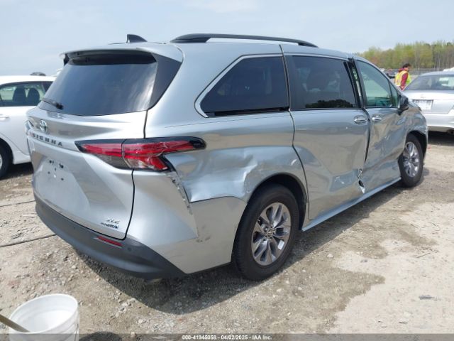 5TDJSKFC2MS007191 Toyota SIENNA XLE