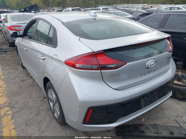 KMHC65LC2HU048243 Hyundai Ioniq Hybrid Blue