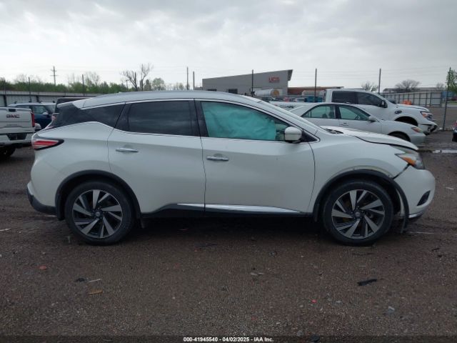 5N1AZ2MH0FN237598 Nissan Murano Platinum