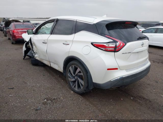 5N1AZ2MH0FN237598 Nissan Murano Platinum