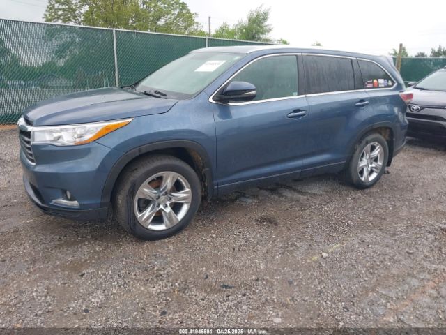 5TDDKRFHXES021214 Toyota Highlander Limited V6