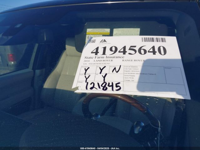 SALGS3TFXEA182763 Land Rover Range Rover
