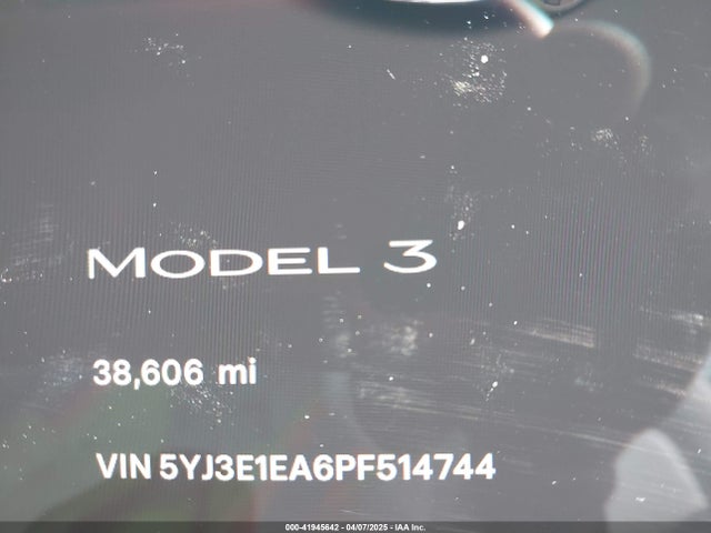 2023 TESLA MODEL 3 5YJ3E1EA6PF514744 Photo 6
