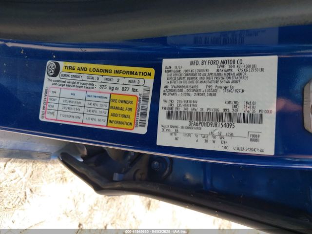 3FA6P0HD9JR154095 Ford FUSION SE