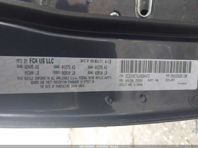 2018 DODGE CHARGER 2C3CDXCT0JH284473 Photo 8